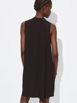 PARFOIS Exclusivo Online - Vestido Corto Con Volantes Negro Store