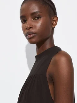 PARFOIS Exclusivo Online - Vestido Corto Con Volantes Negro Store