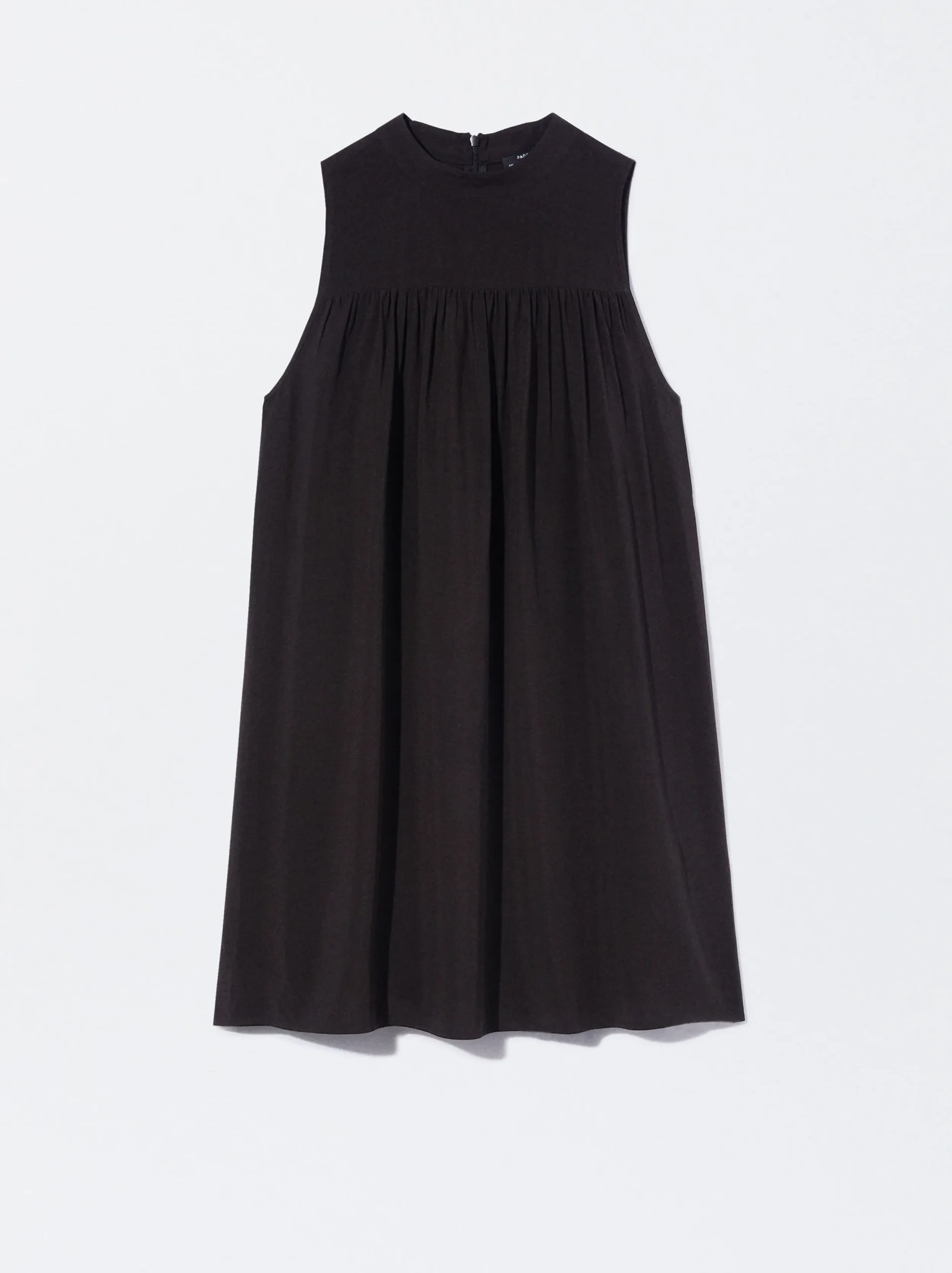 PARFOIS Exclusivo Online - Vestido Corto Con Volantes Negro Store