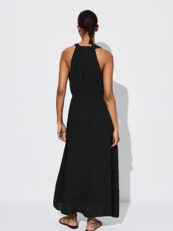 PARFOIS Exclusivo Online - Vestido Lino Negro Store