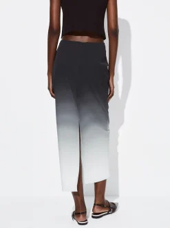 PARFOIS Falda Tie-Dye Fruncido Multicor Clearance