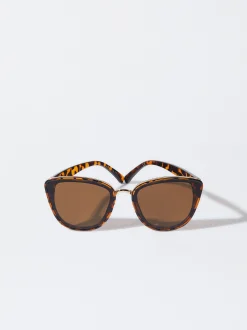 PARFOIS Gafas De Sol Cat Eye Marrón Fashion