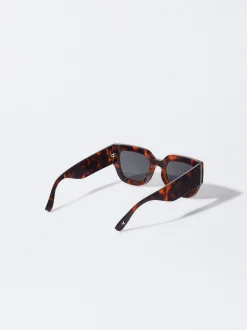 PARFOIS Gafas De Sol Cuadradas Marrón Flash Sale