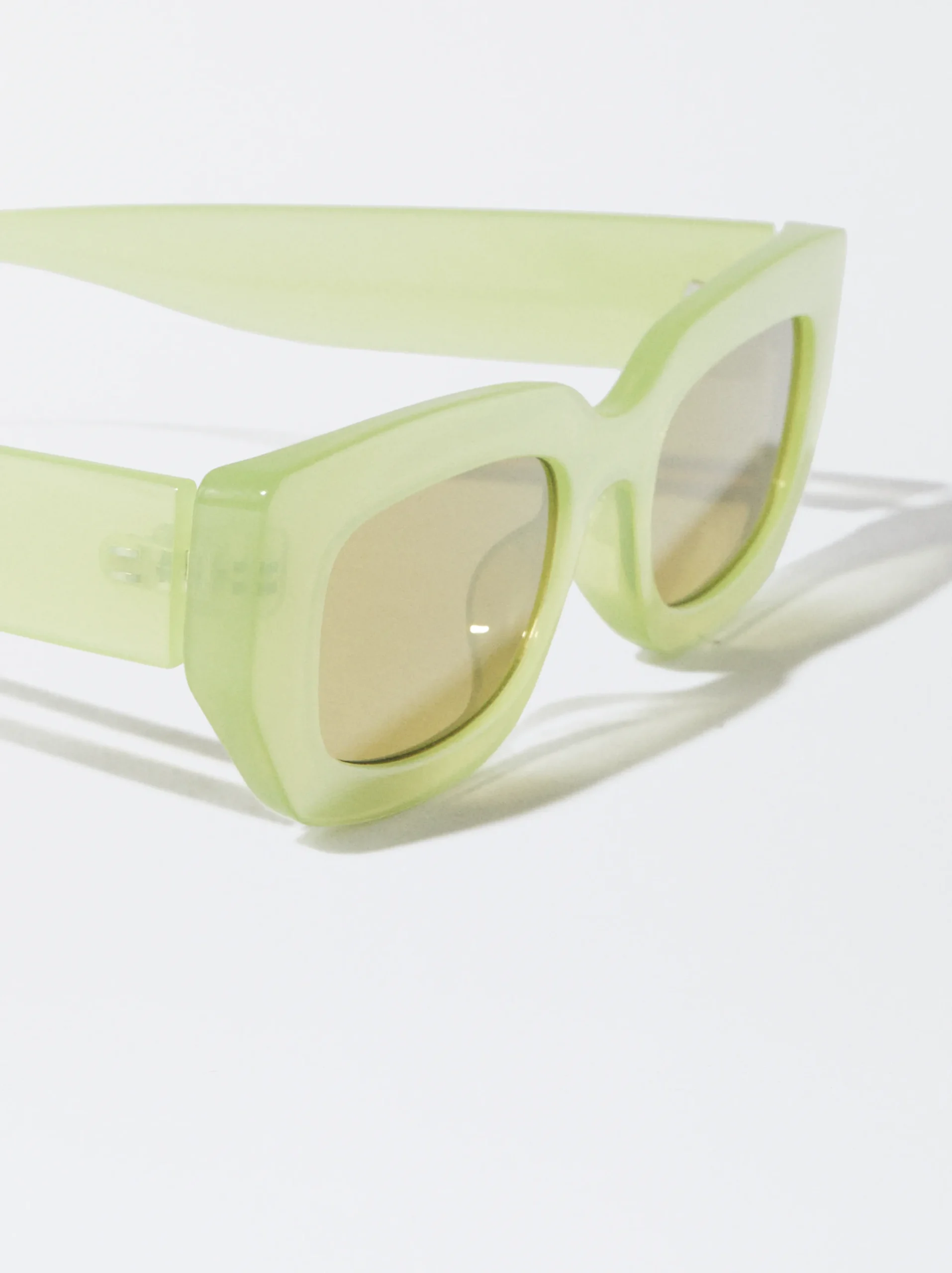 PARFOIS Gafas De Sol Cuadradas Verde Outlet