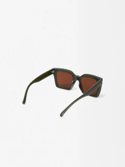 PARFOIS Gafas De Sol Cuadradas Verde Store