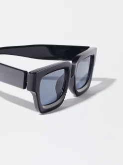 PARFOIS Gafas De Sol Cuadradas Negro Best Sale