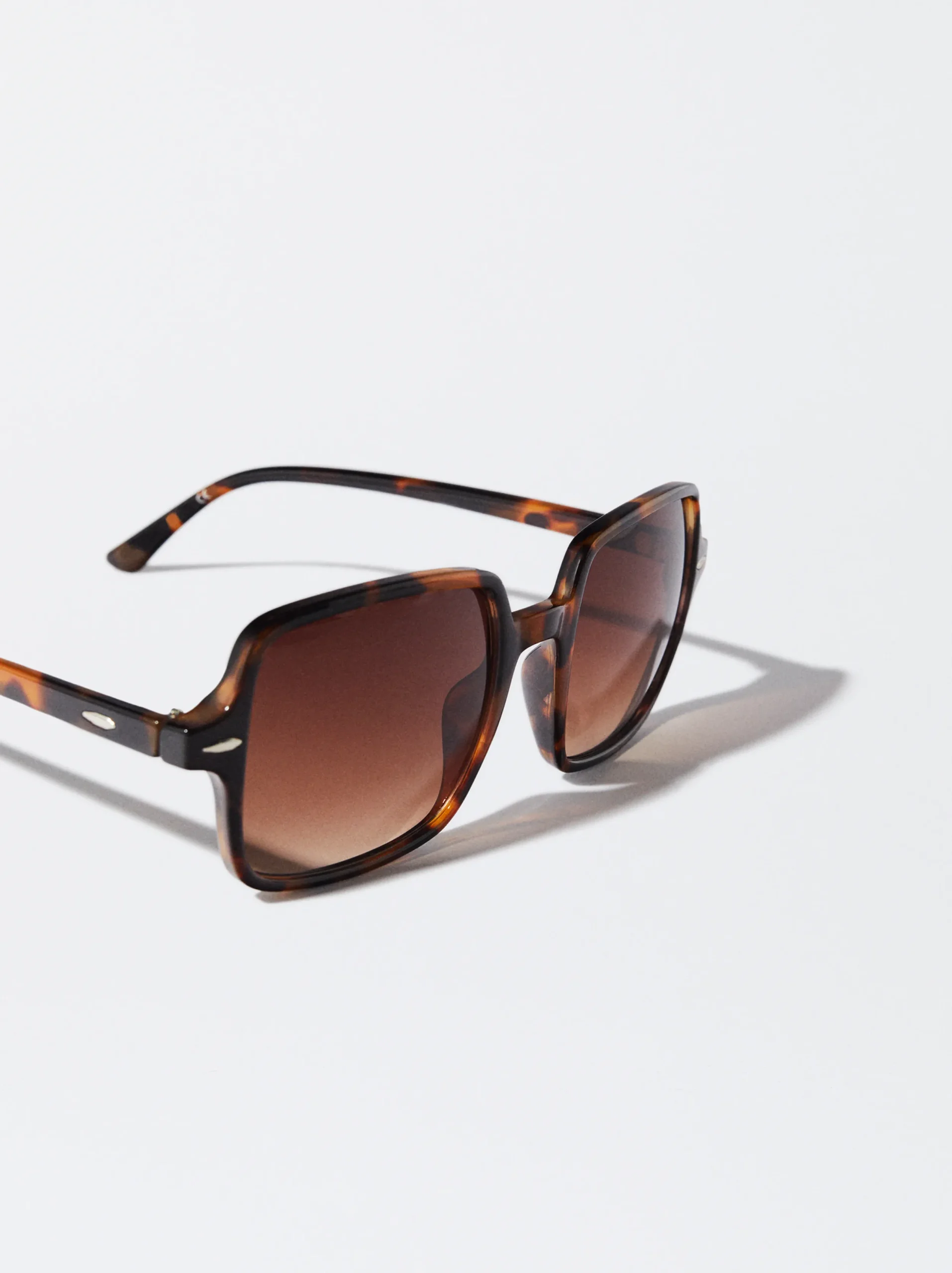 PARFOIS Gafas De Sol Cuadradas Marrón Fashion