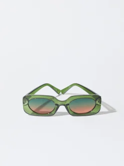 PARFOIS Gafas De Sol Cuadradas Verde Best