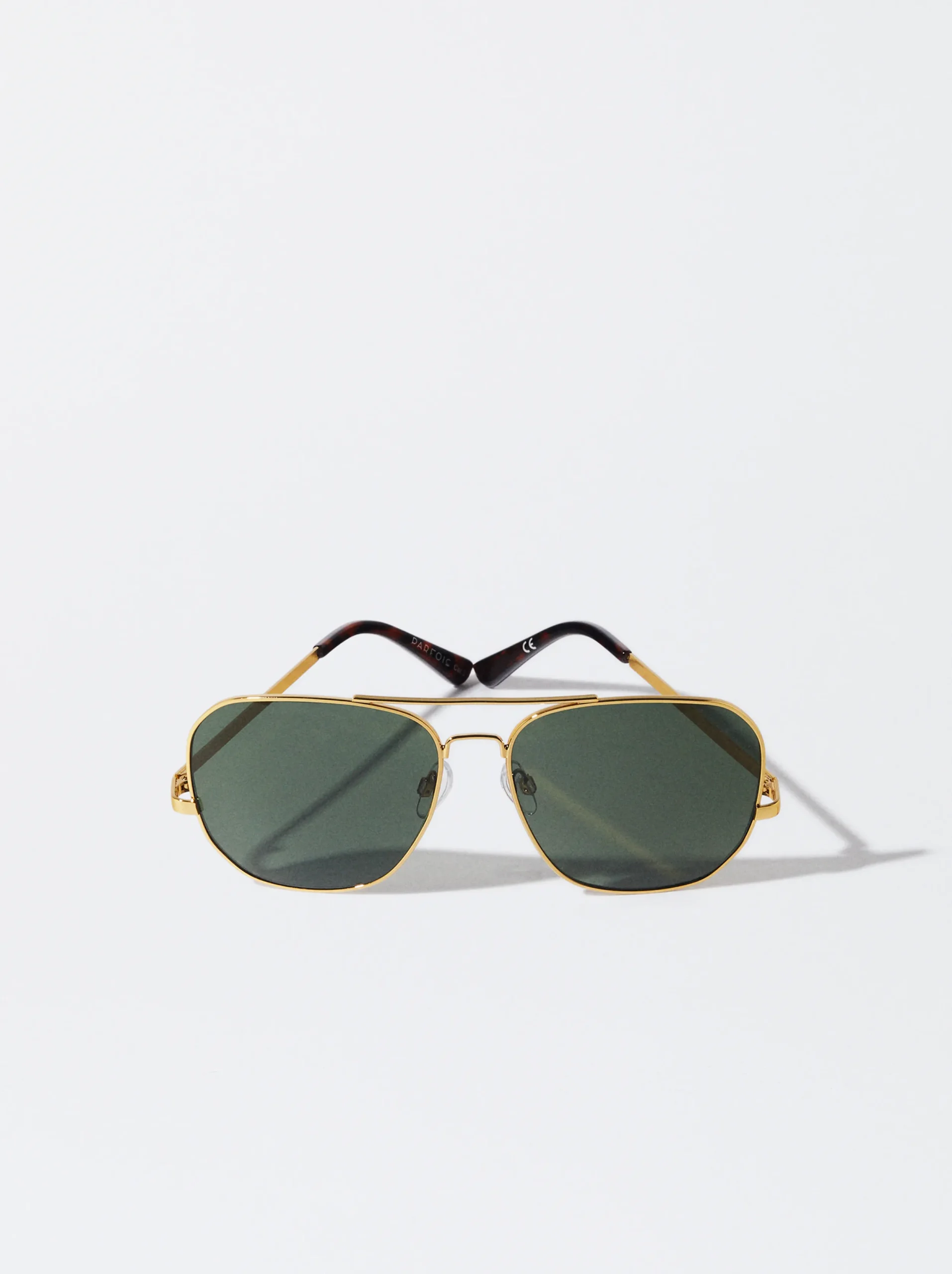 PARFOIS Gafas De Sol Cuadradas Dorado Fashion