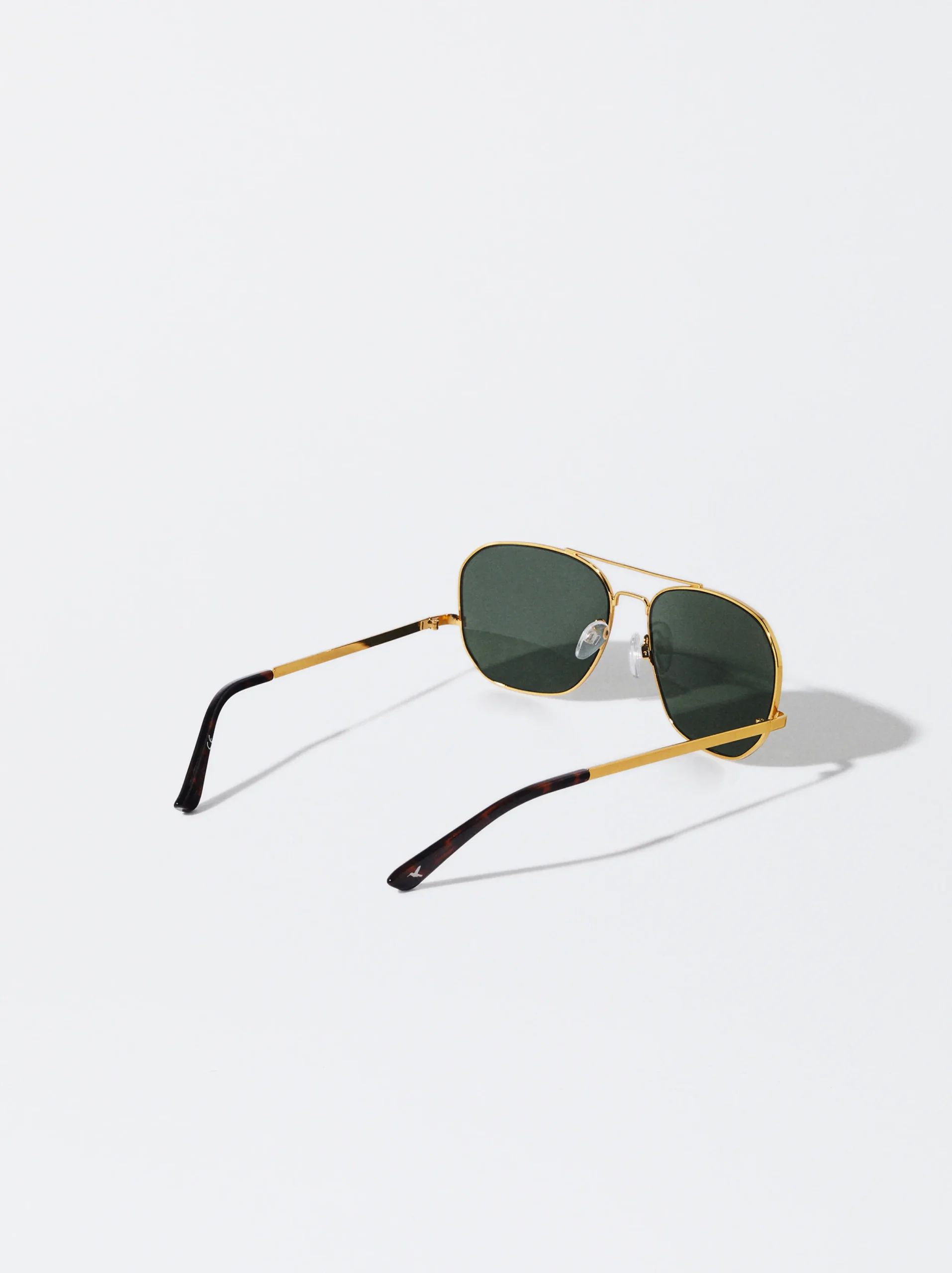 PARFOIS Gafas De Sol Cuadradas Dorado Fashion
