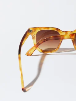 PARFOIS Gafas De Sol Cuadradas Carey Marr&oacute;n Clearance