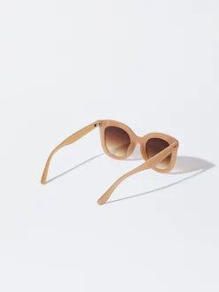 PARFOIS Gafas De Sol De Pasta Marrón Clearance