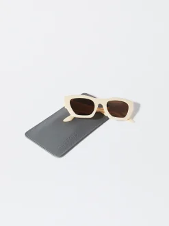 PARFOIS Gafas De Sol De Pasta Blanco Store