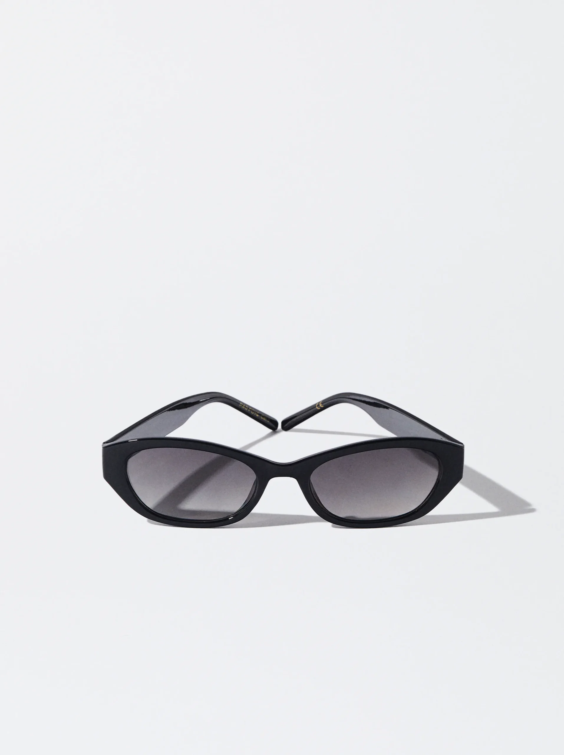 PARFOIS Gafas De Sol Hexagonales Negro Cheap
