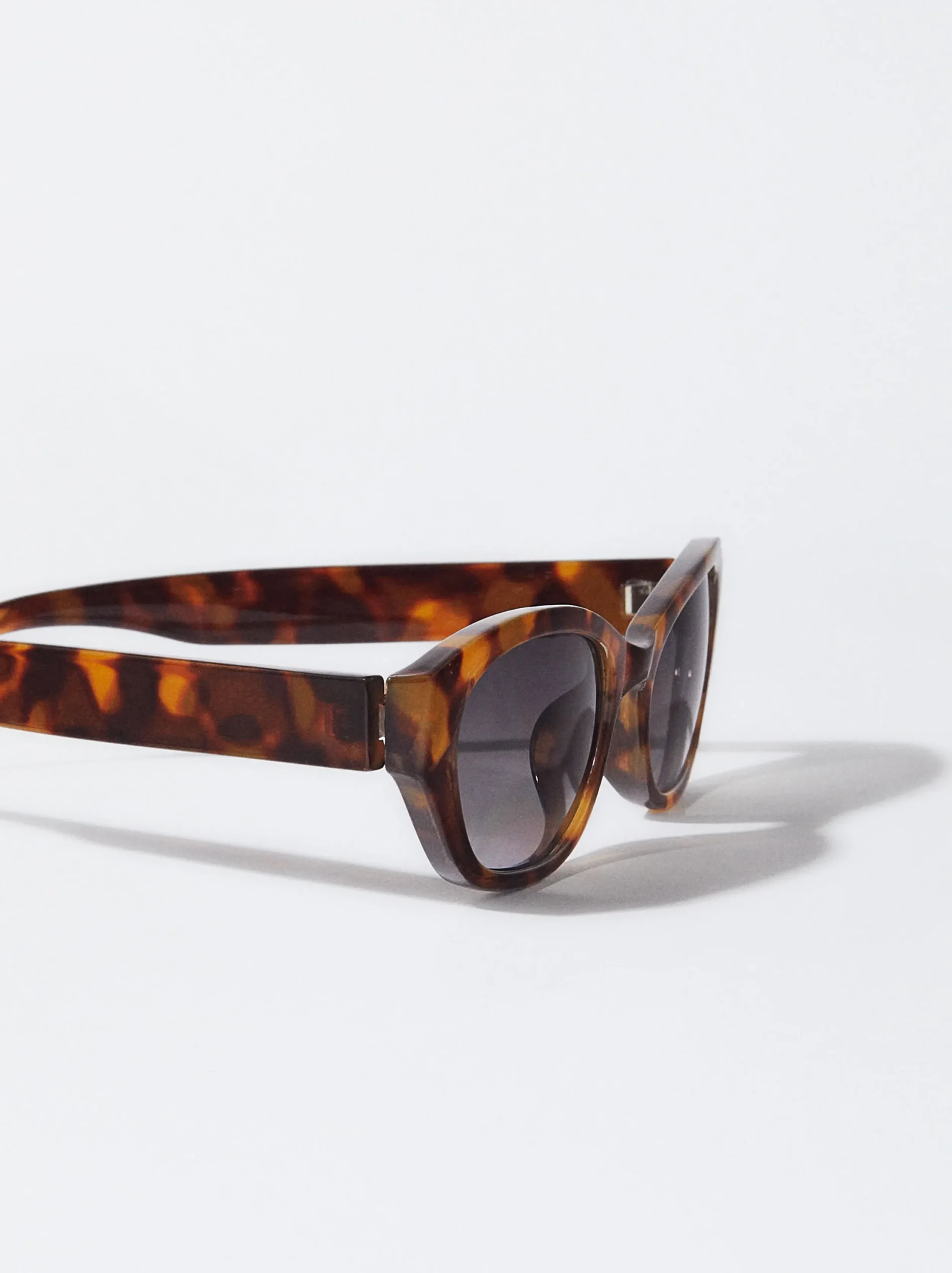PARFOIS Gafas De Sol Hexagonales Marrón New