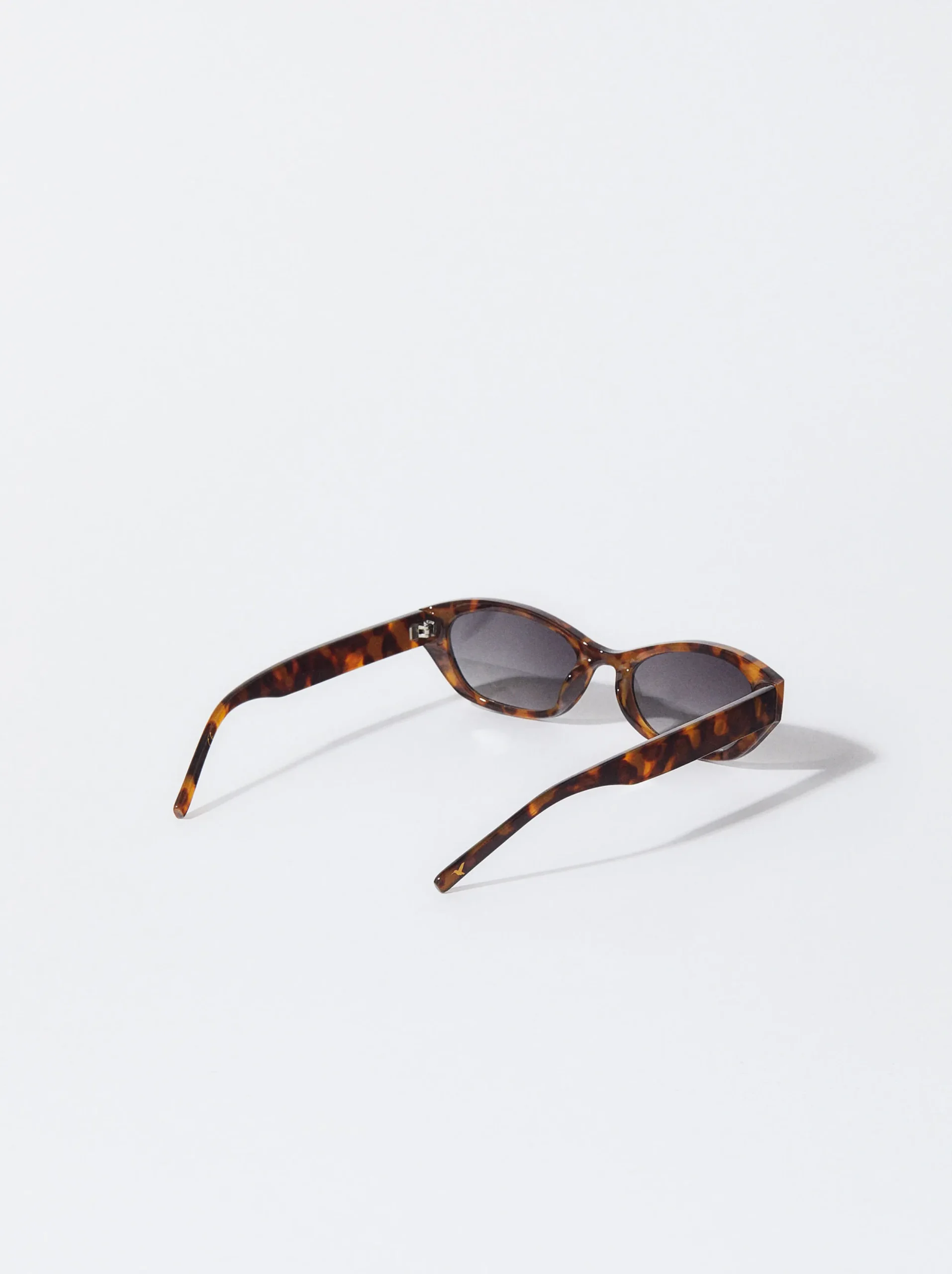 PARFOIS Gafas De Sol Hexagonales Marrón New
