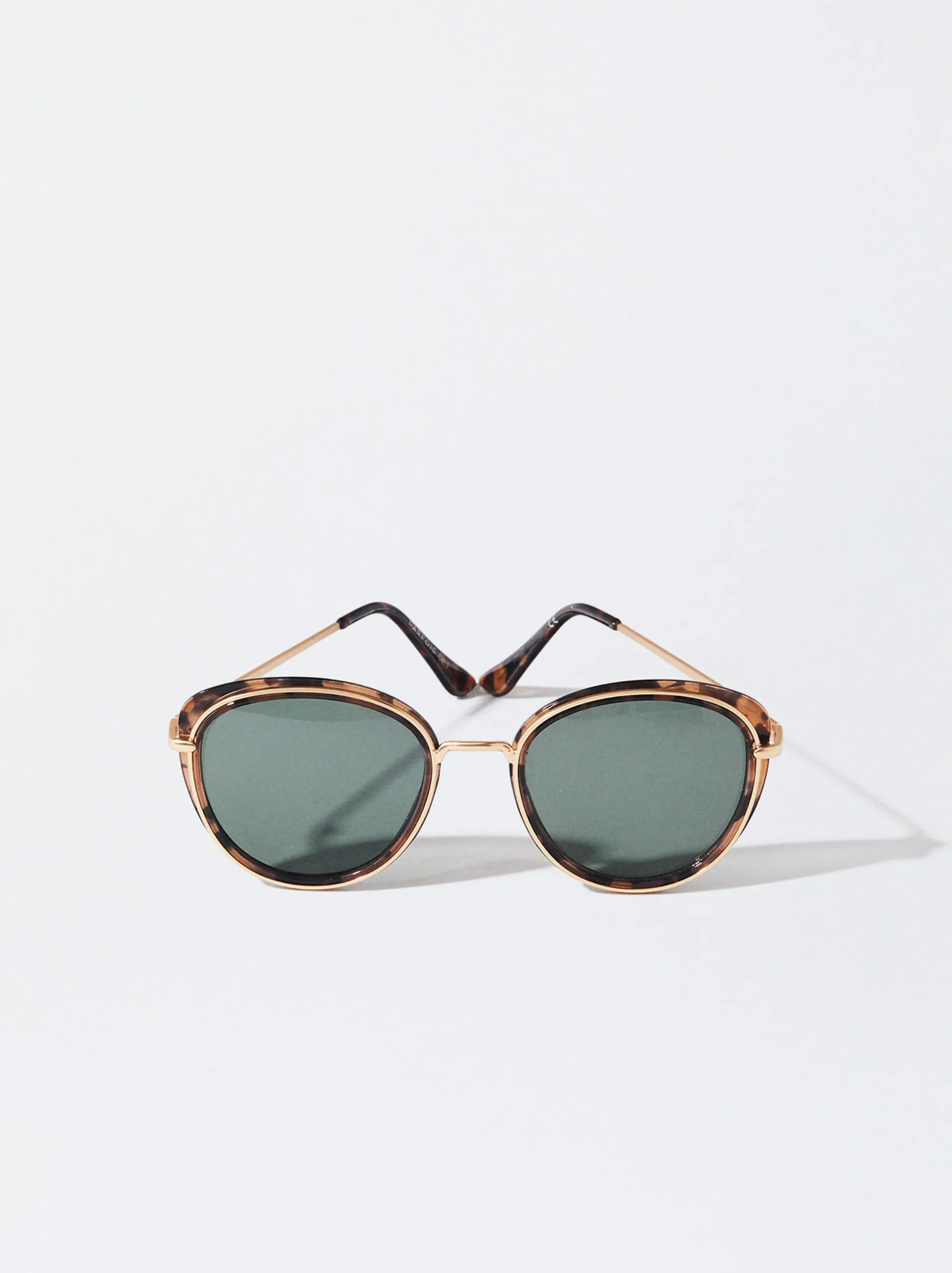 PARFOIS Gafas De Sol Metálicas Marrón Cheap
