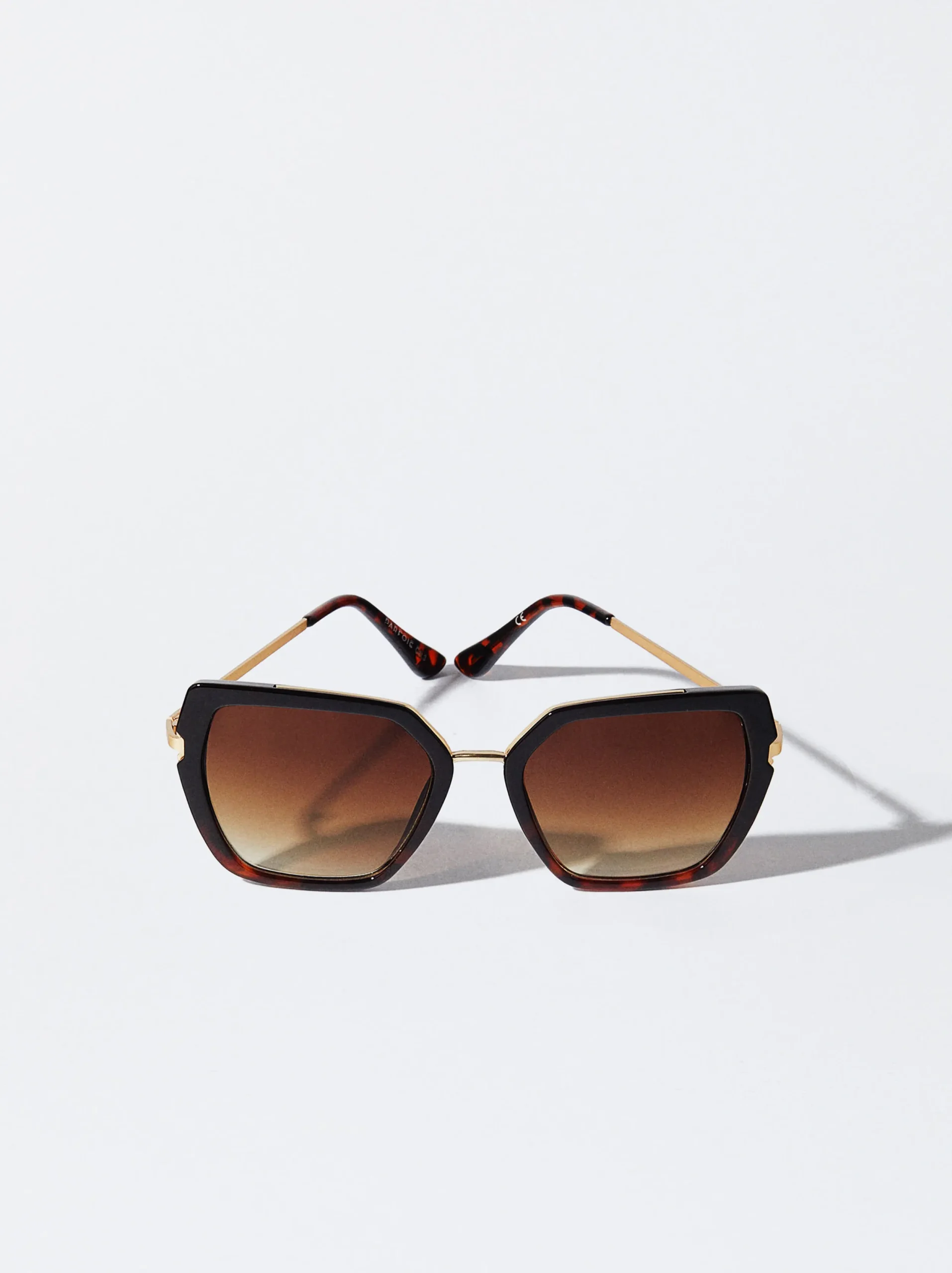 PARFOIS Gafas De Sol Metálicas Marrón Sale