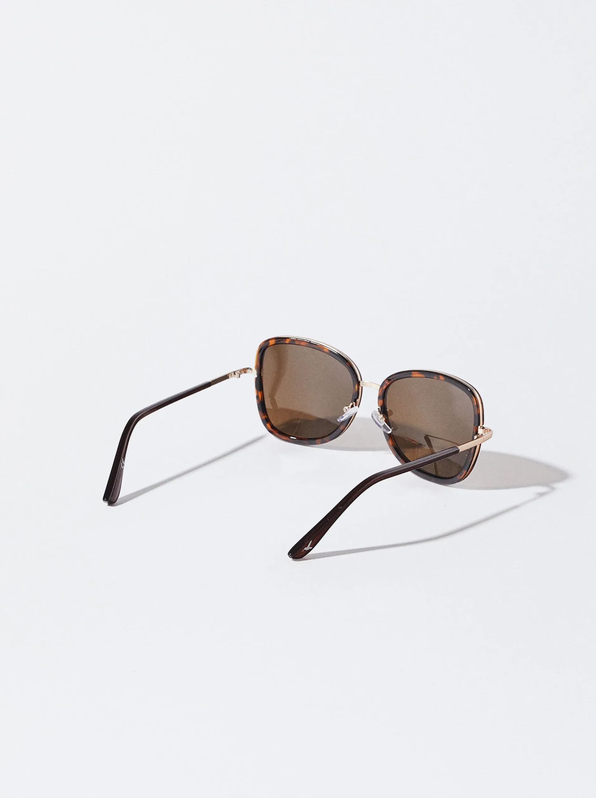 PARFOIS Gafas De Sol Metálicas Marrón Online