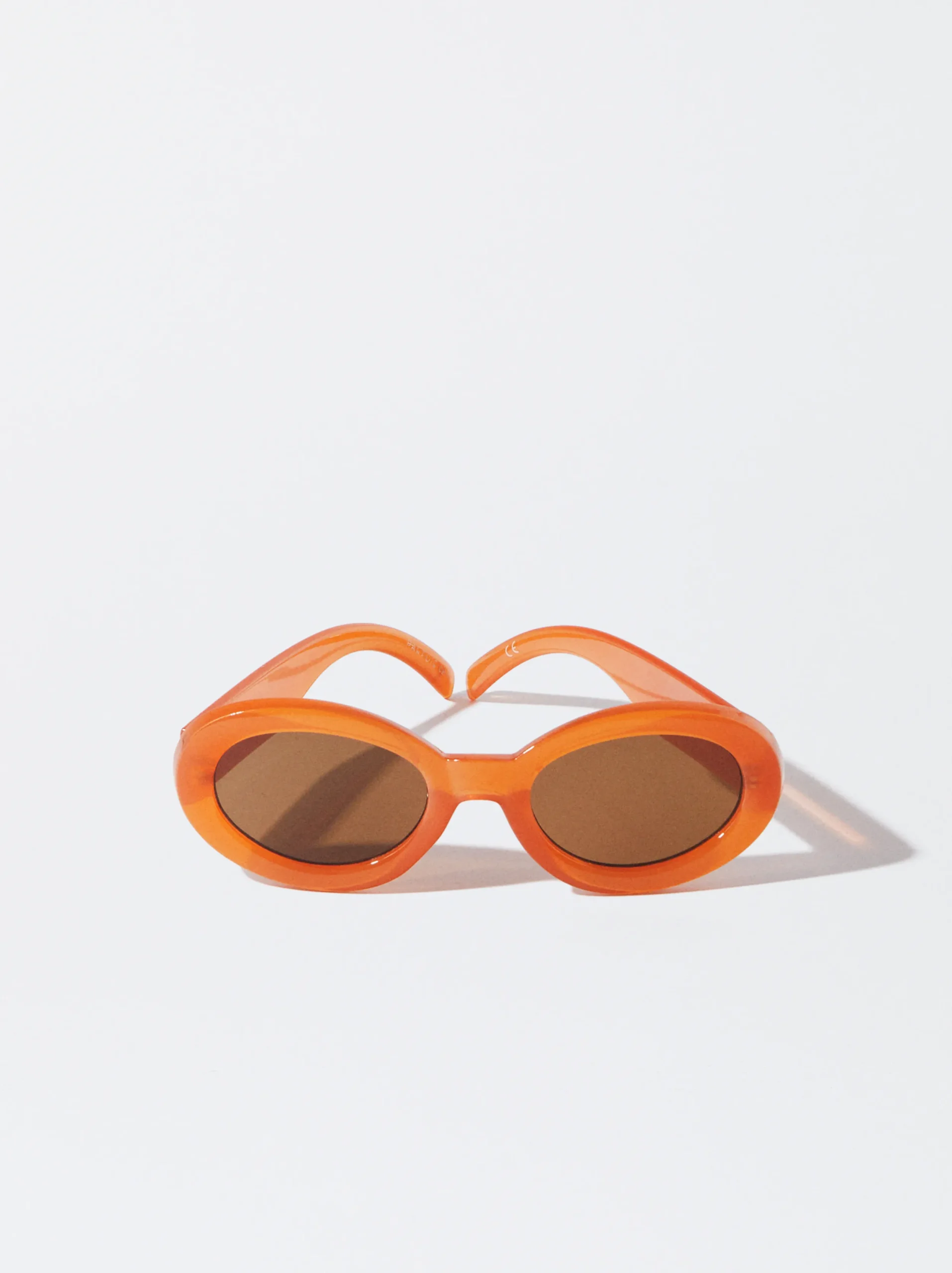 PARFOIS Gafas De Sol Ovaladas Naranja Best
