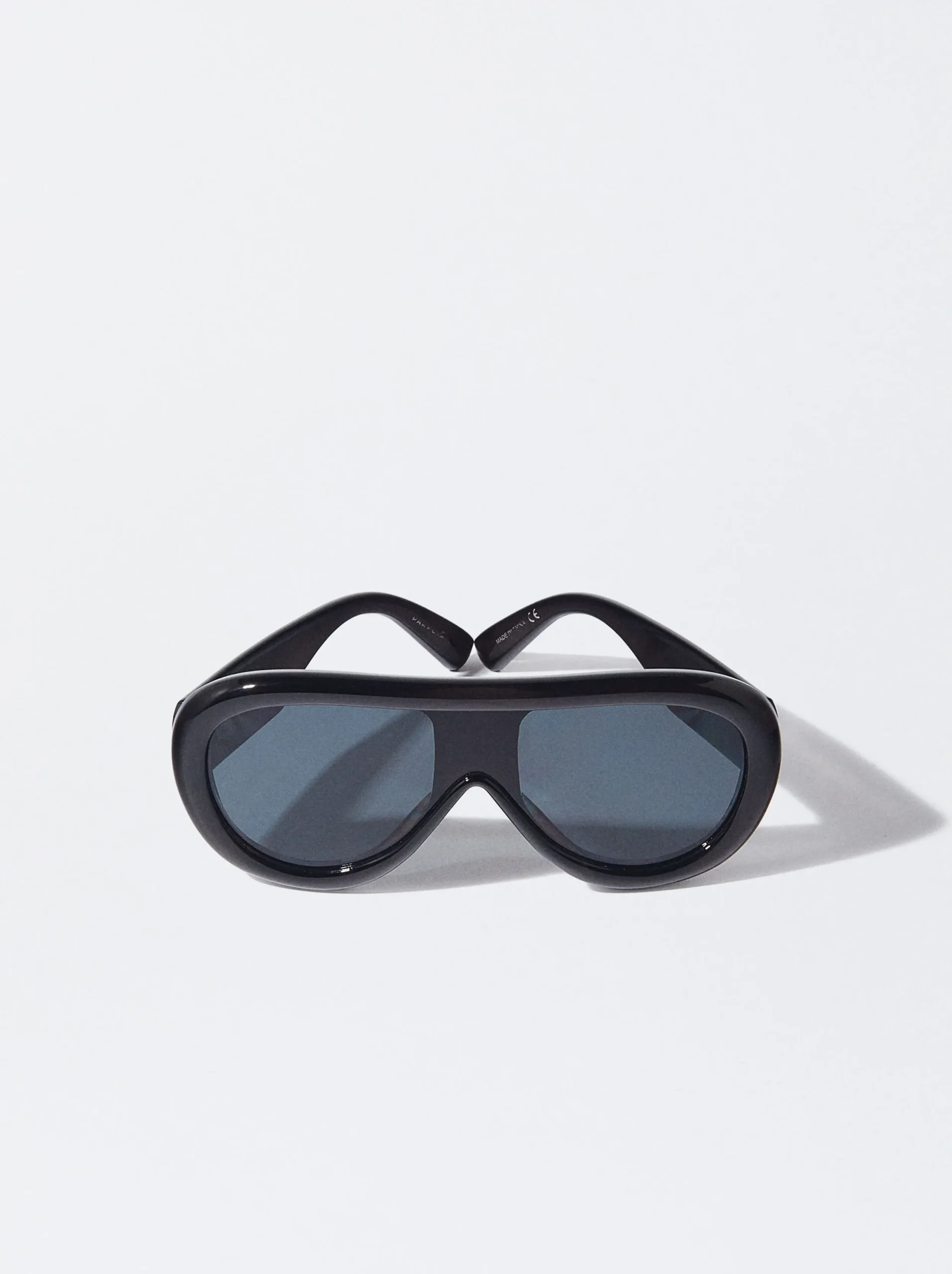 PARFOIS Gafas De Sol Ovaladas Negro Cheap