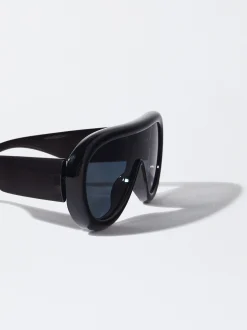 PARFOIS Gafas De Sol Ovaladas Negro Cheap