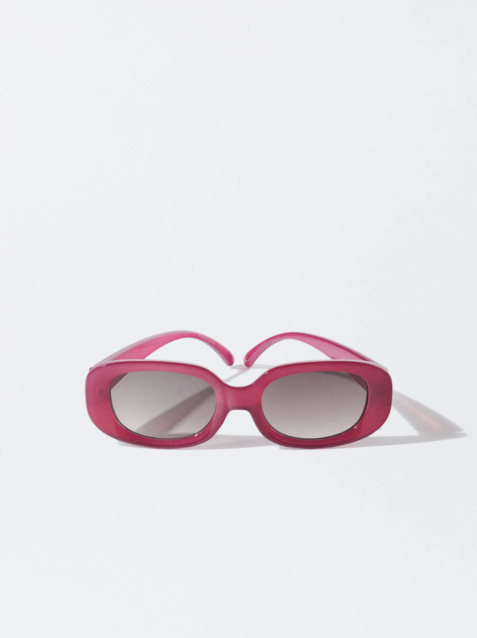PARFOIS Gafas De Sol Ovaladas Burdeos Discount