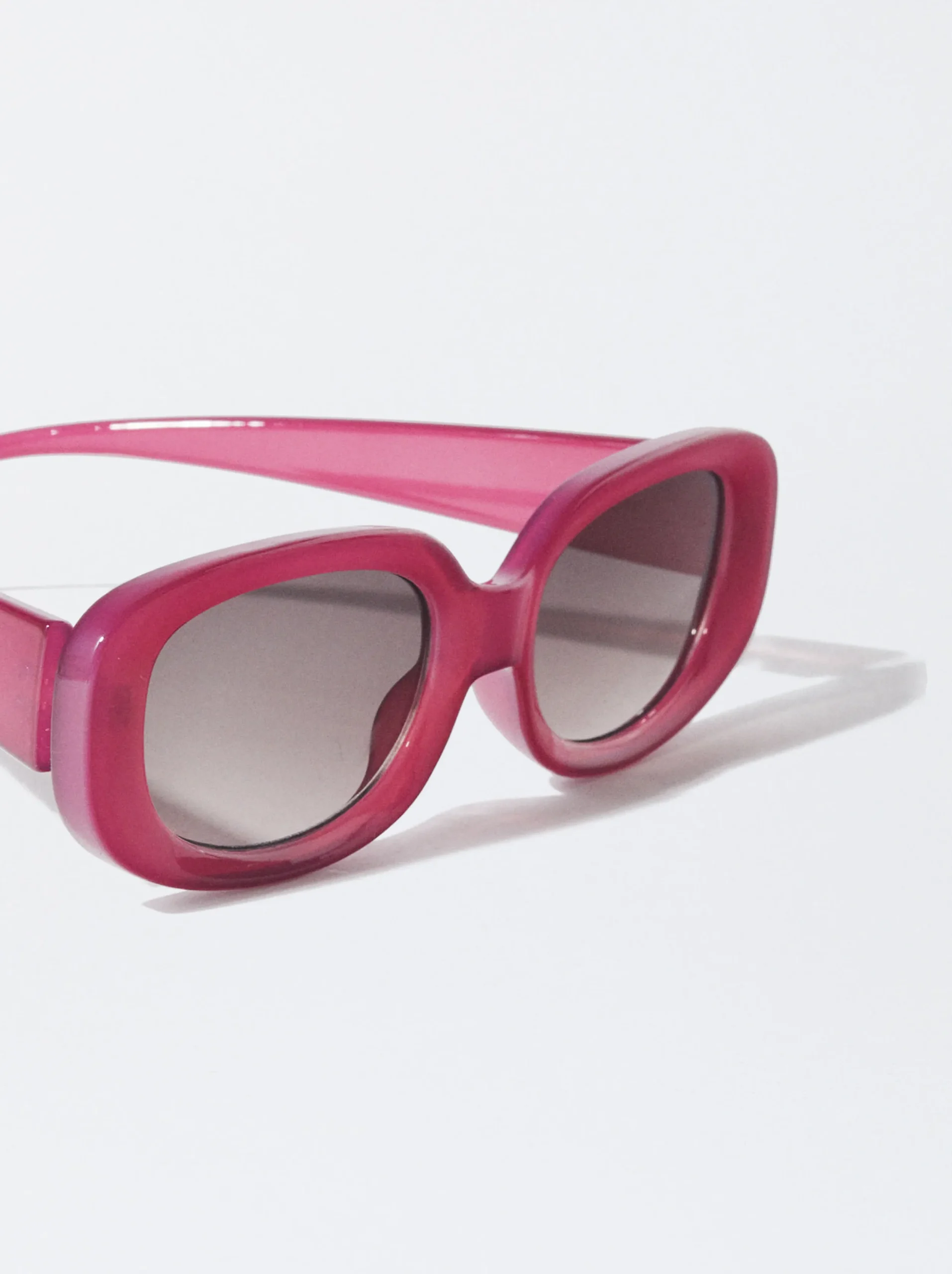 PARFOIS Gafas De Sol Ovaladas Burdeos Discount