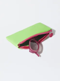PARFOIS Gafas De Sol Ovaladas Burdeos Discount