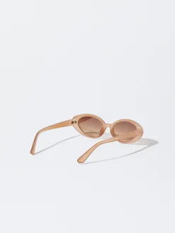 PARFOIS Gafas De Sol Ovaladas Camel Outlet