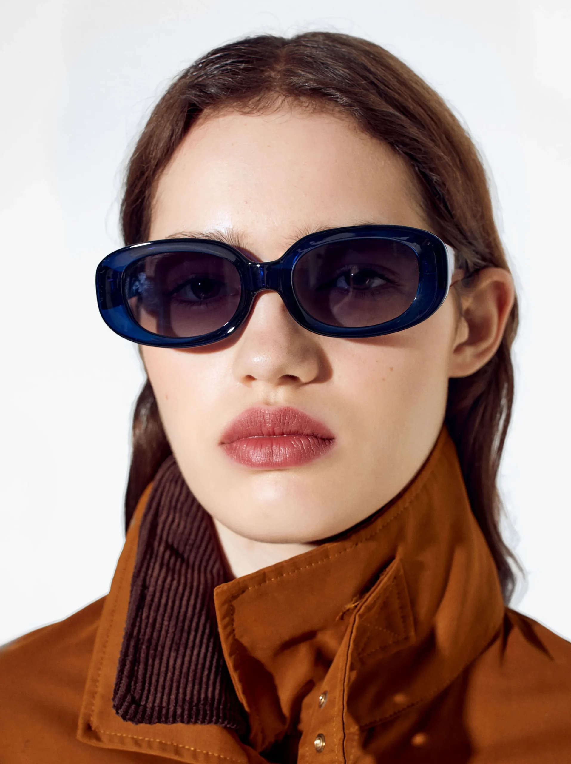 PARFOIS Gafas De Sol Ovaladas Azul Discount