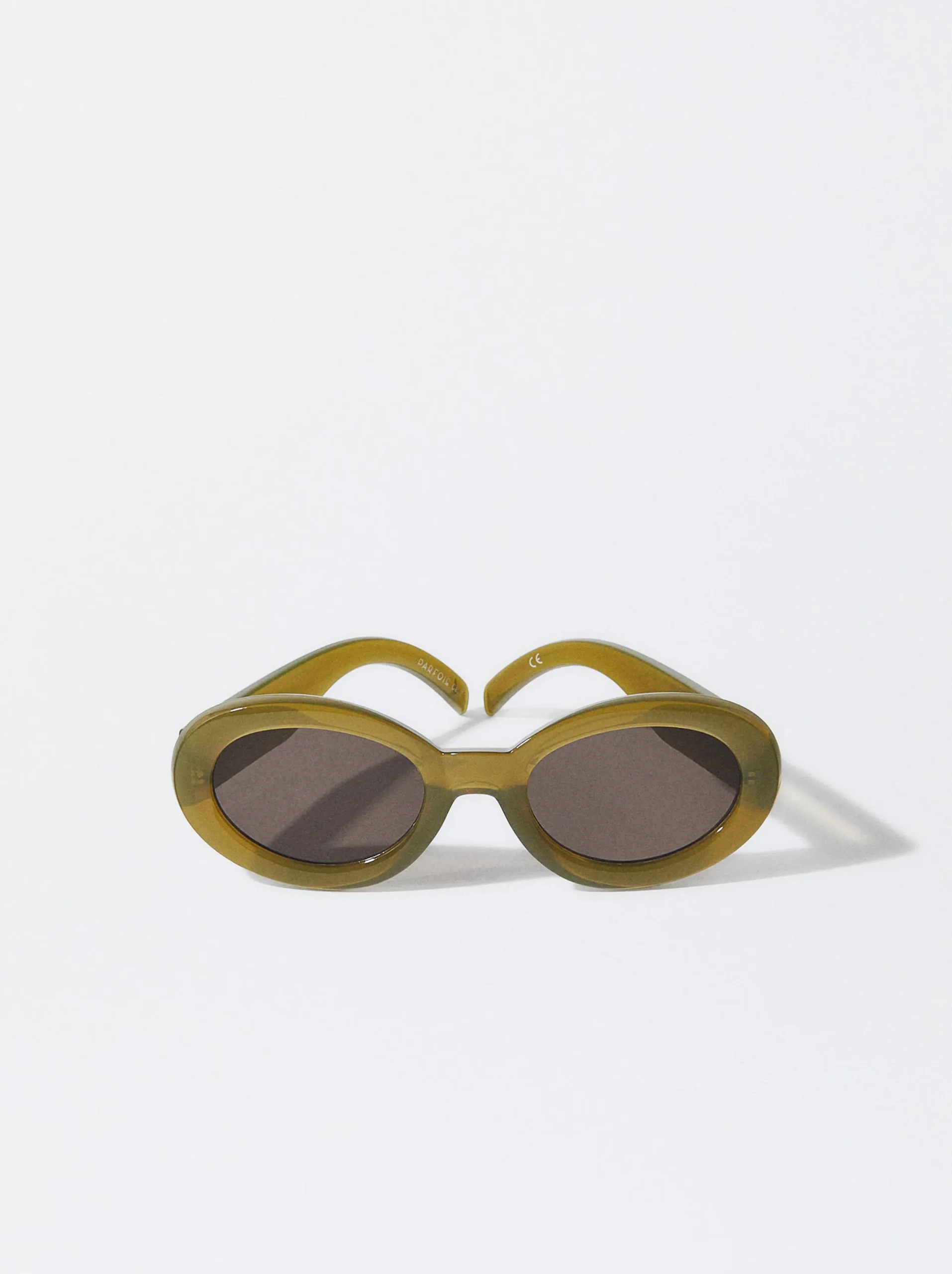 PARFOIS Gafas De Sol Ovaladas Caqui Discount