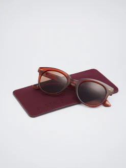 PARFOIS Gafas De Sol Redondas Marrón Flash Sale