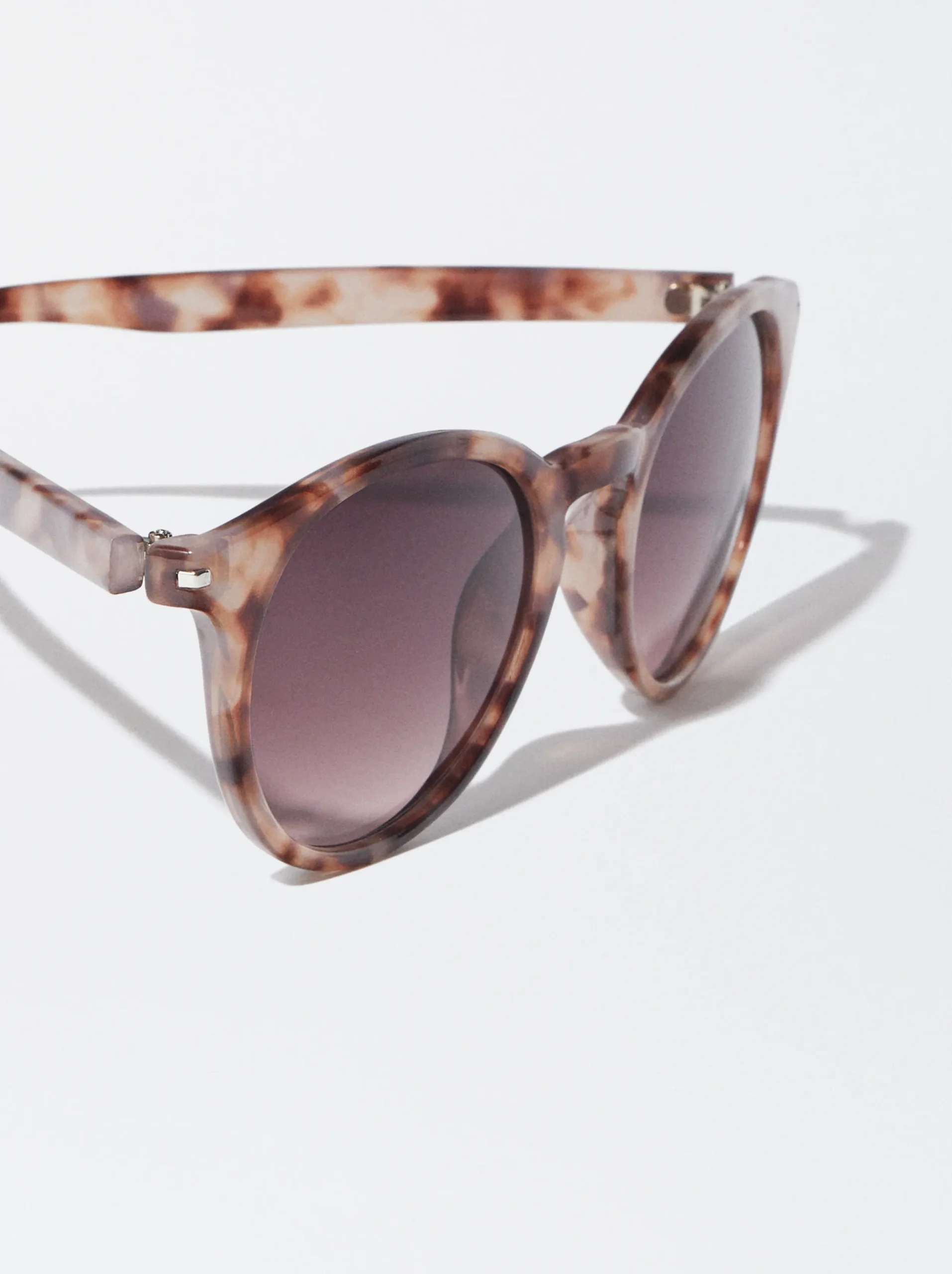 PARFOIS Gafas De Sol Redondas Marrón Outlet