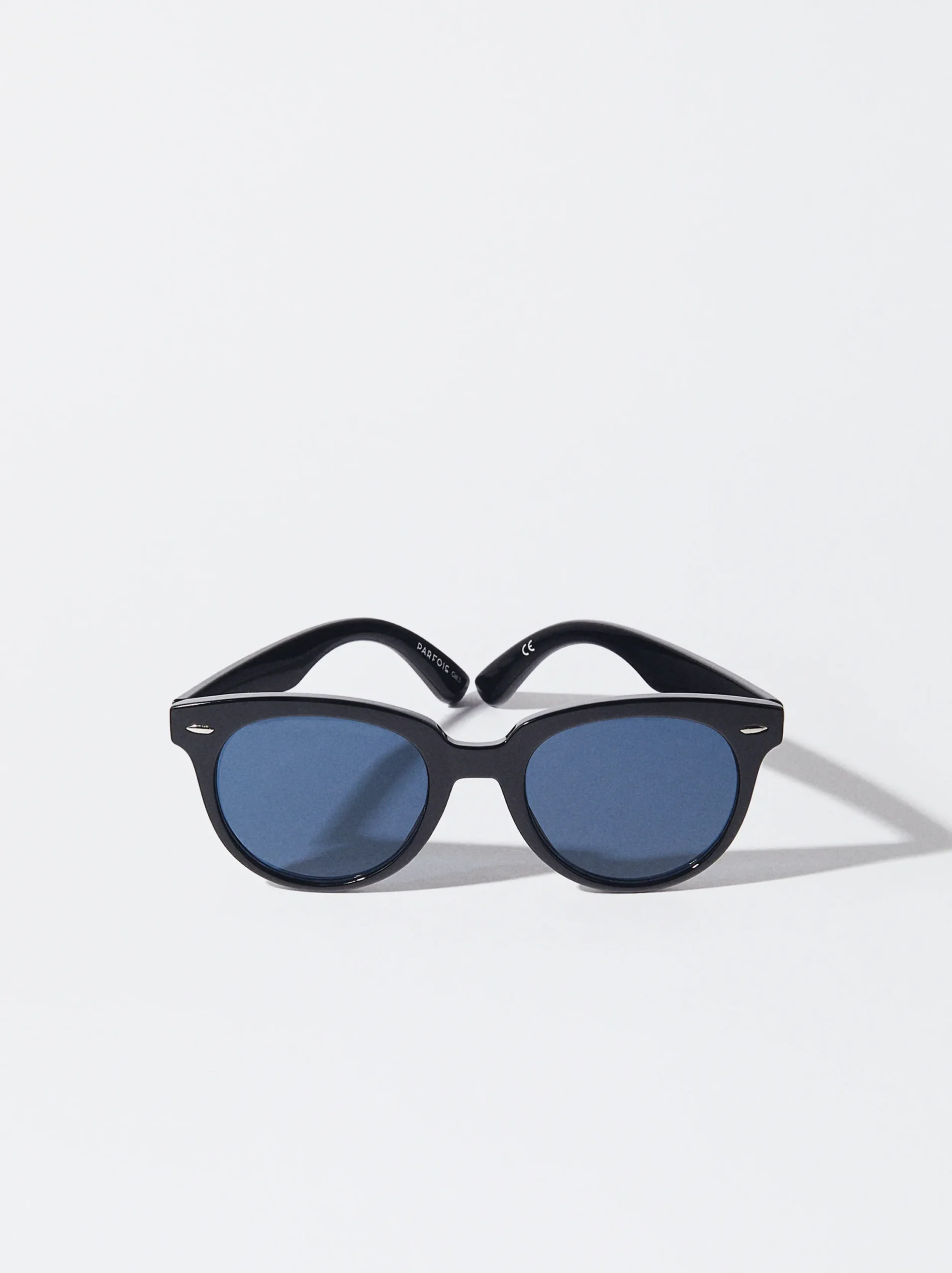 PARFOIS Gafas De Sol Redondas Negro Shop