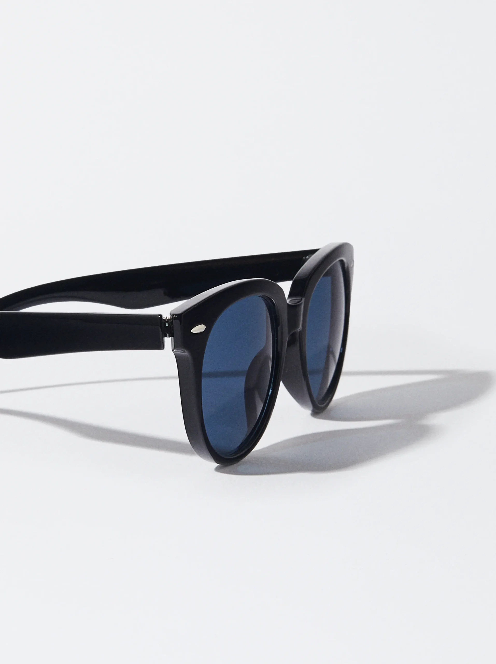 PARFOIS Gafas De Sol Redondas Negro Shop