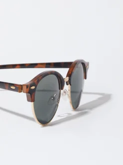 PARFOIS Gafas De Sol Redondas Marr&oacute;n Cheap