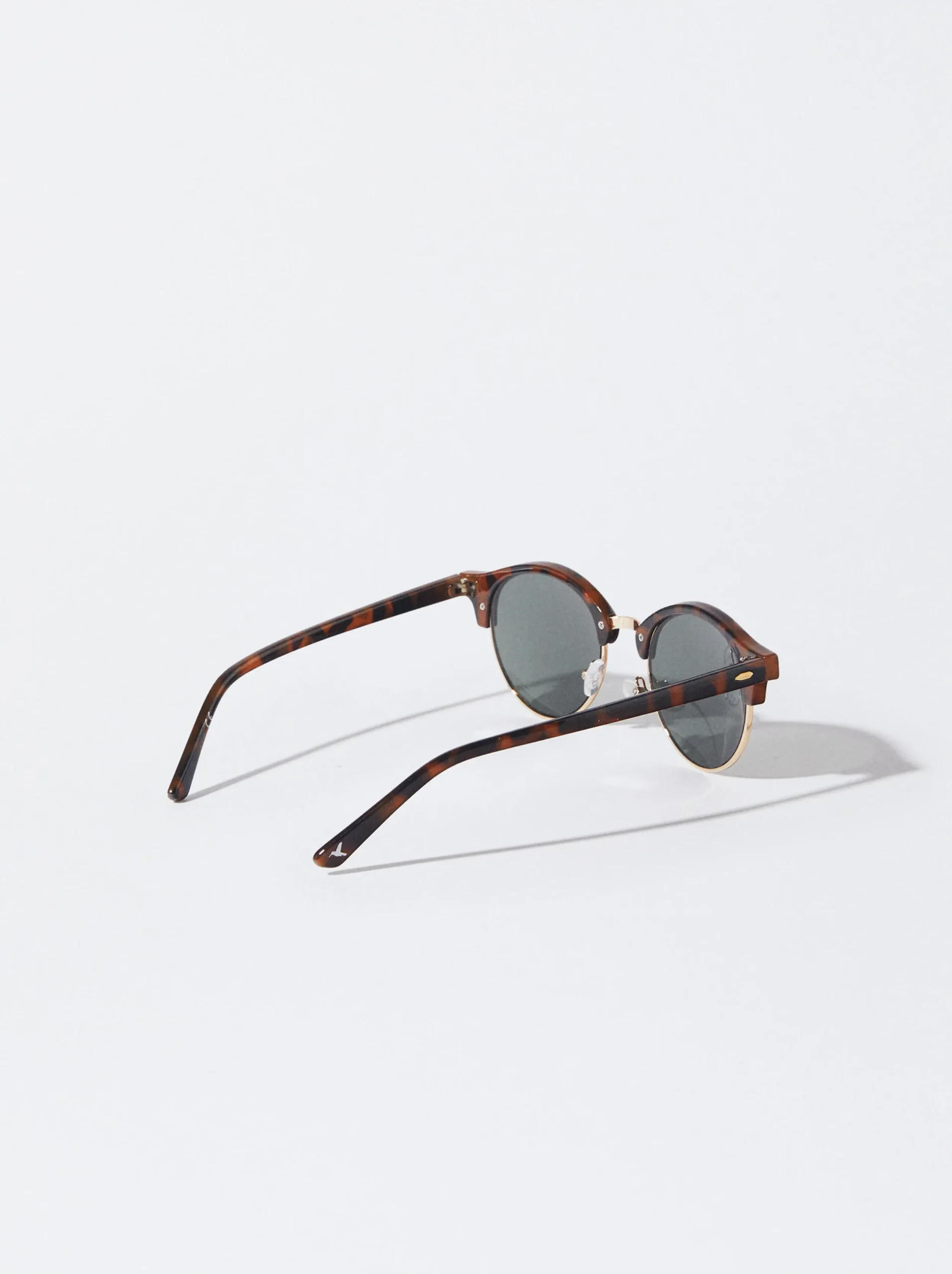 PARFOIS Gafas De Sol Redondas Marrón Cheap