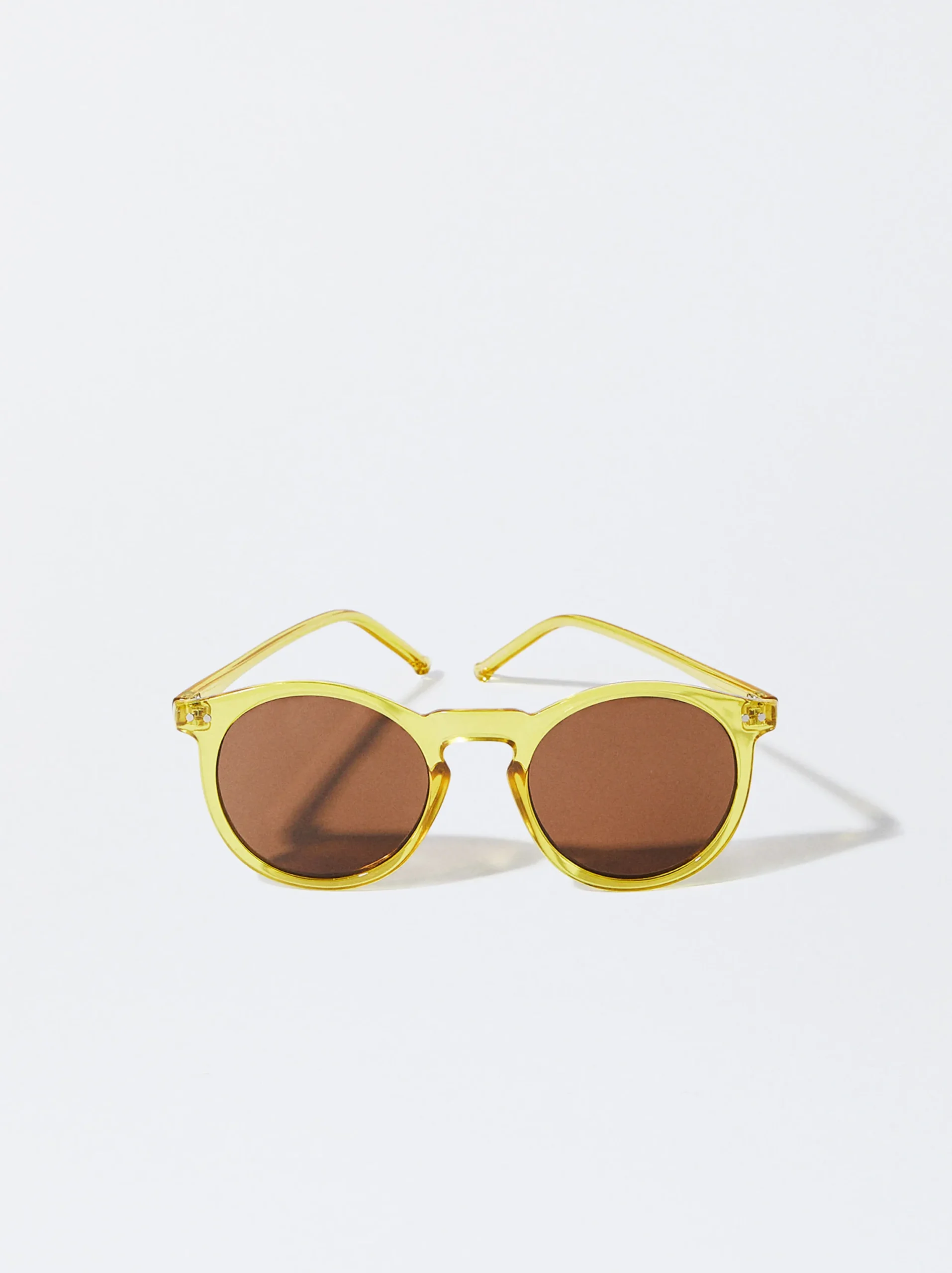 PARFOIS Gafas De Sol Redondas Gris New