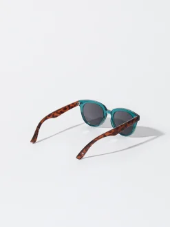 PARFOIS Gafas De Sol Redondas Azul Best Sale