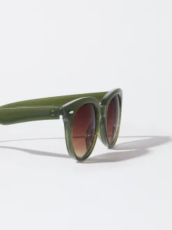 PARFOIS Gafas De Sol Redondas Caqui Flash Sale