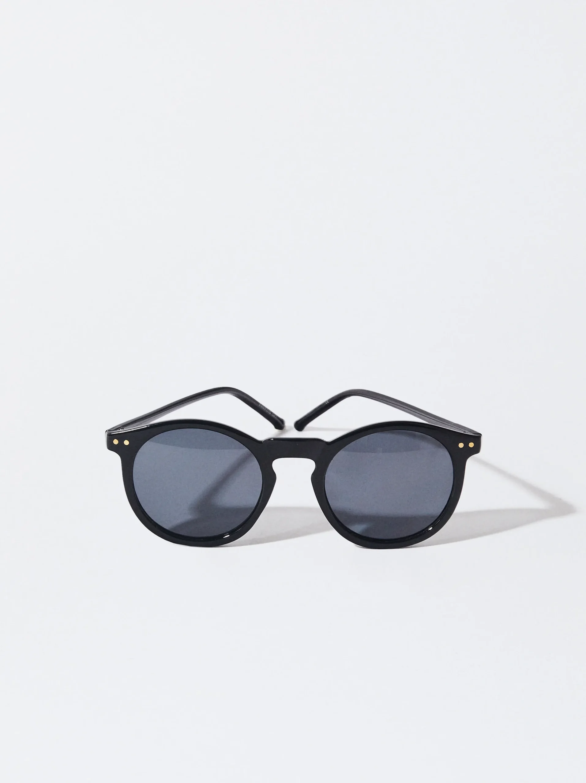 PARFOIS Gafas De Sol Redondas Negro Fashion