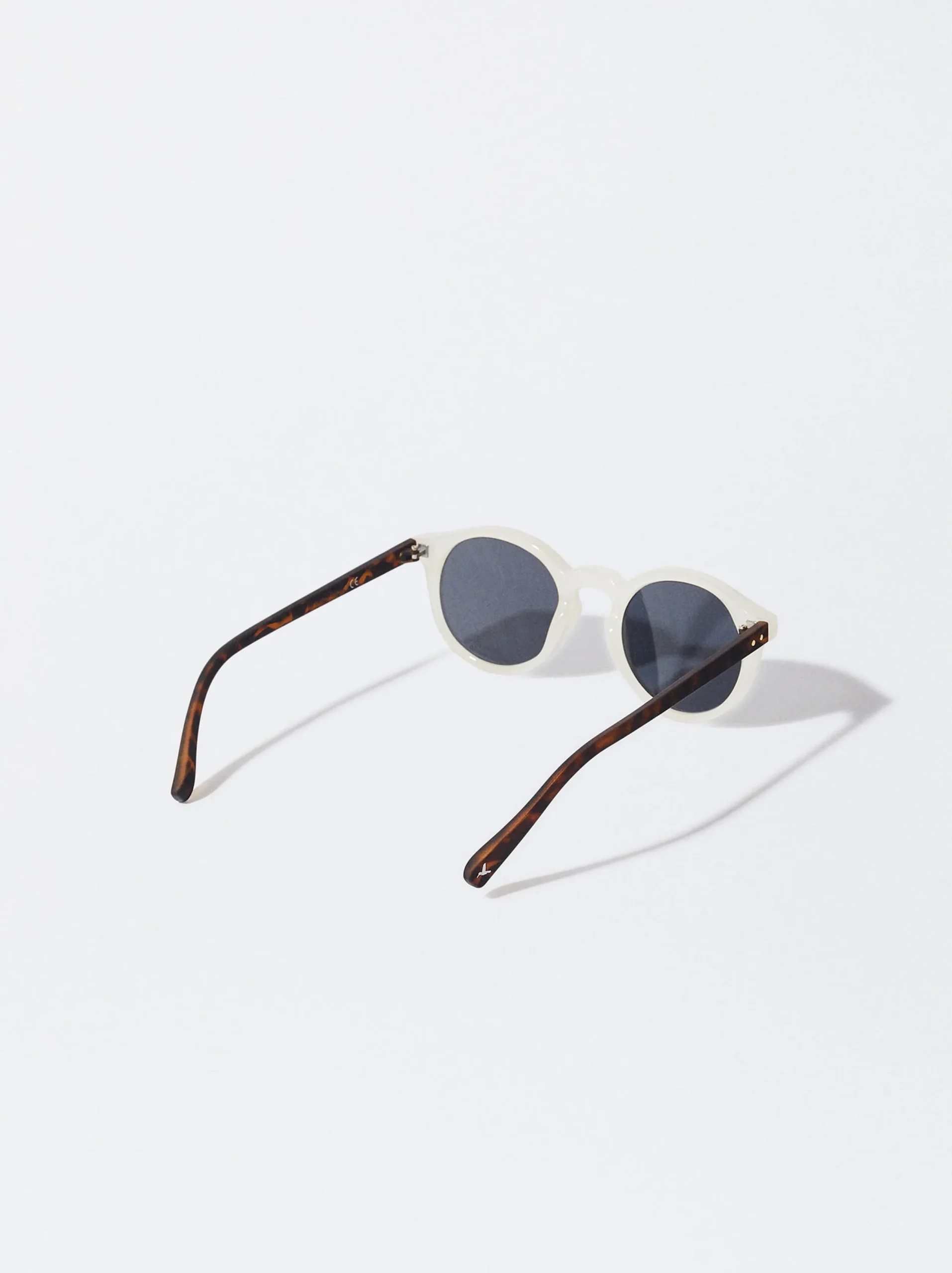 PARFOIS Gafas De Sol Redondas Blanco Outlet