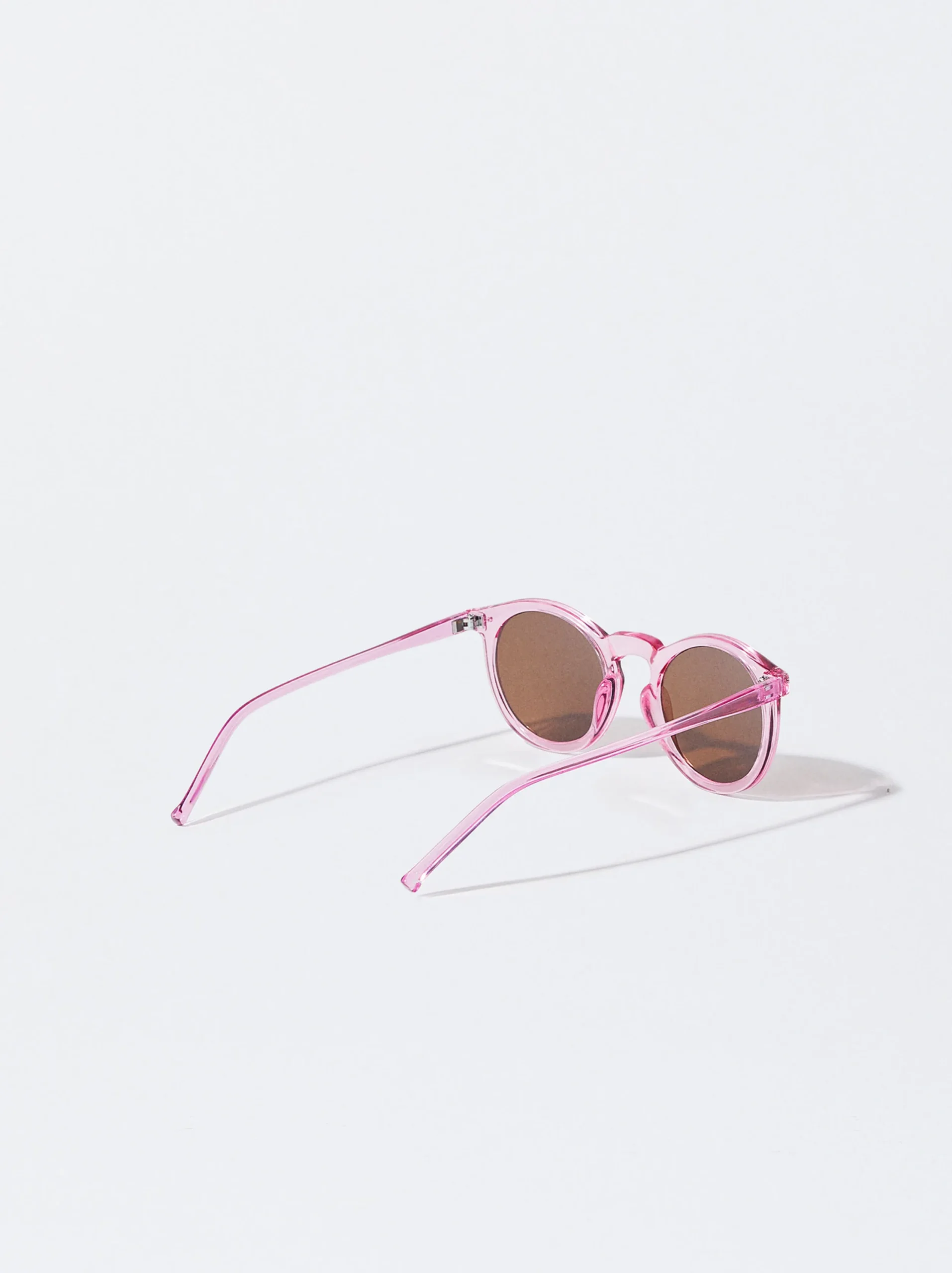 PARFOIS Gafas De Sol Redondas Rosa Cheap