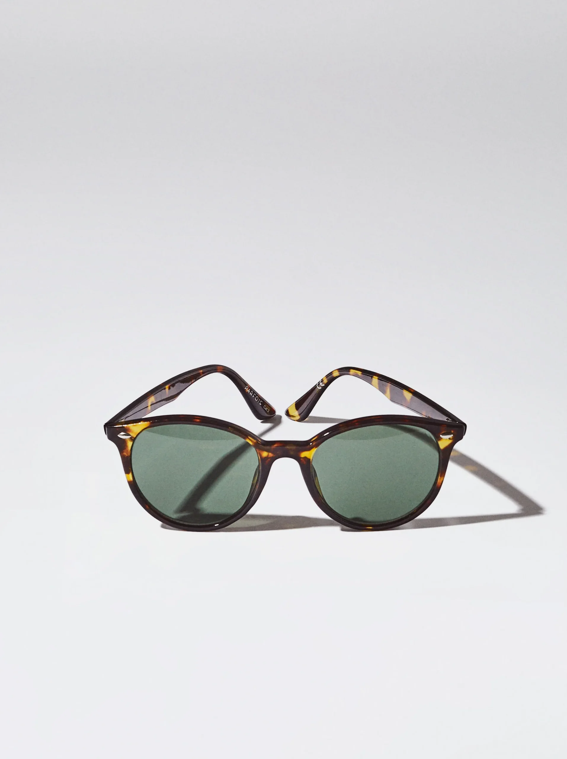 PARFOIS Gafas De Sol Redondas Tortoise Marrón Cheap