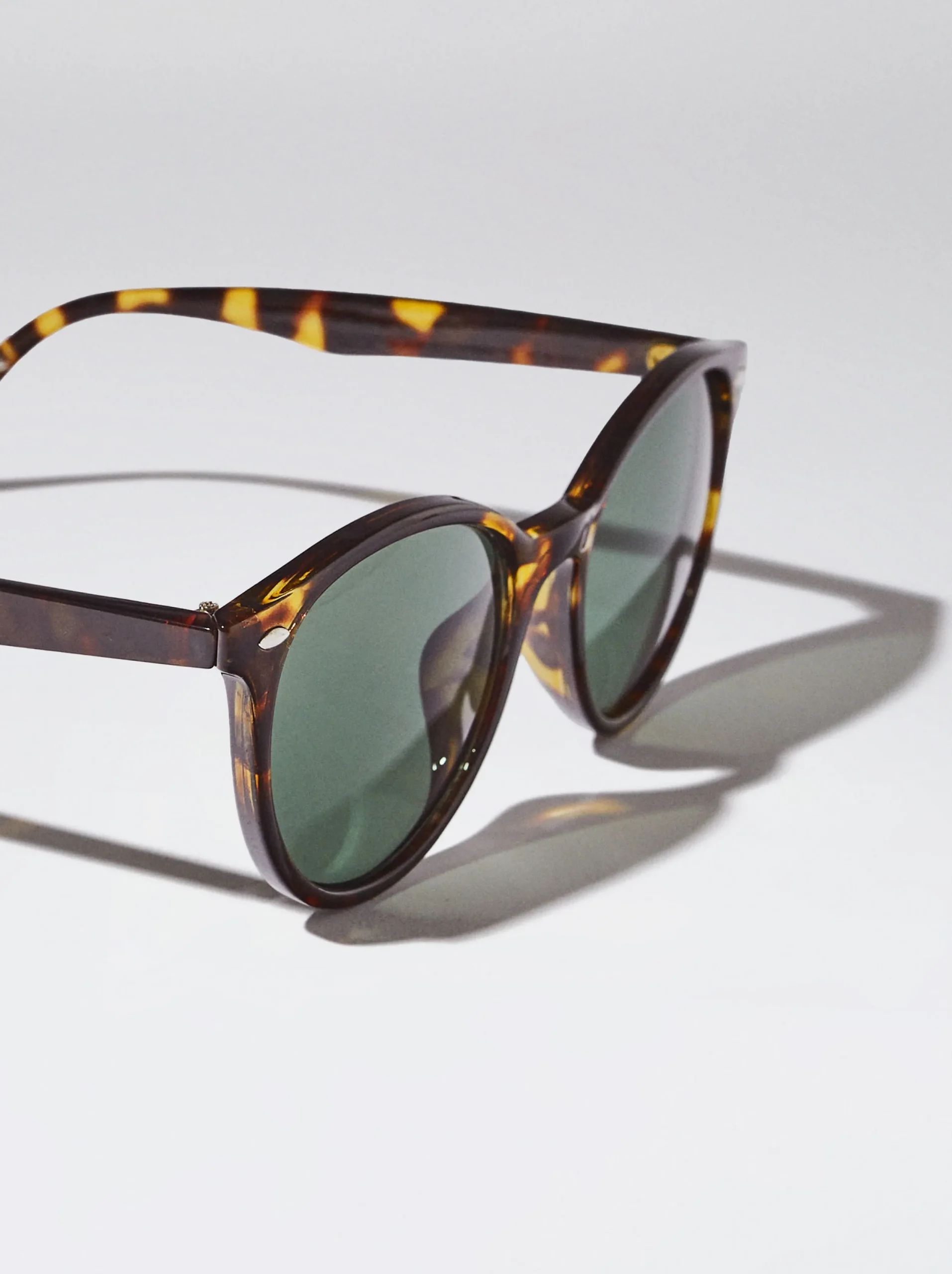 PARFOIS Gafas De Sol Redondas Tortoise Marrón Cheap