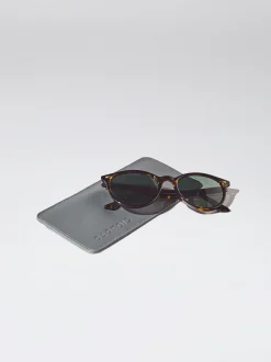 PARFOIS Gafas De Sol Redondas Tortoise Marrón Cheap
