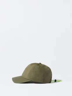 PARFOIS Gorra Nylon Reciclado Con Cordón Caqui Cheap
