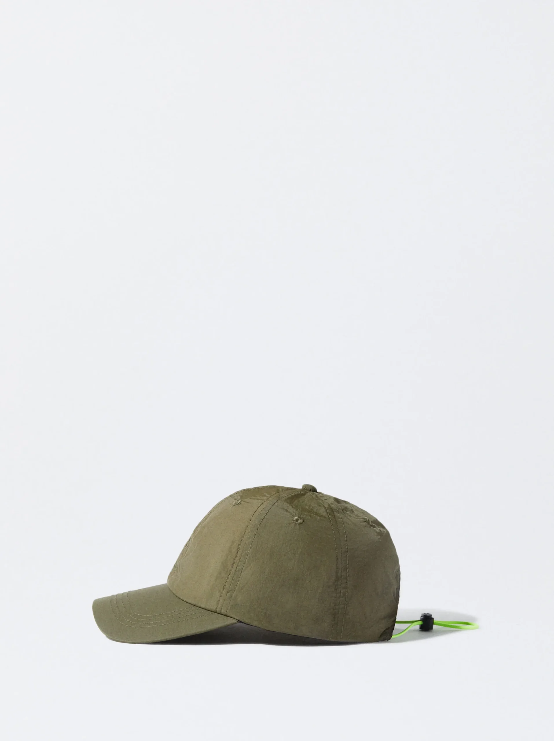 PARFOIS Gorra Nylon Reciclado Con Cordón Caqui Cheap