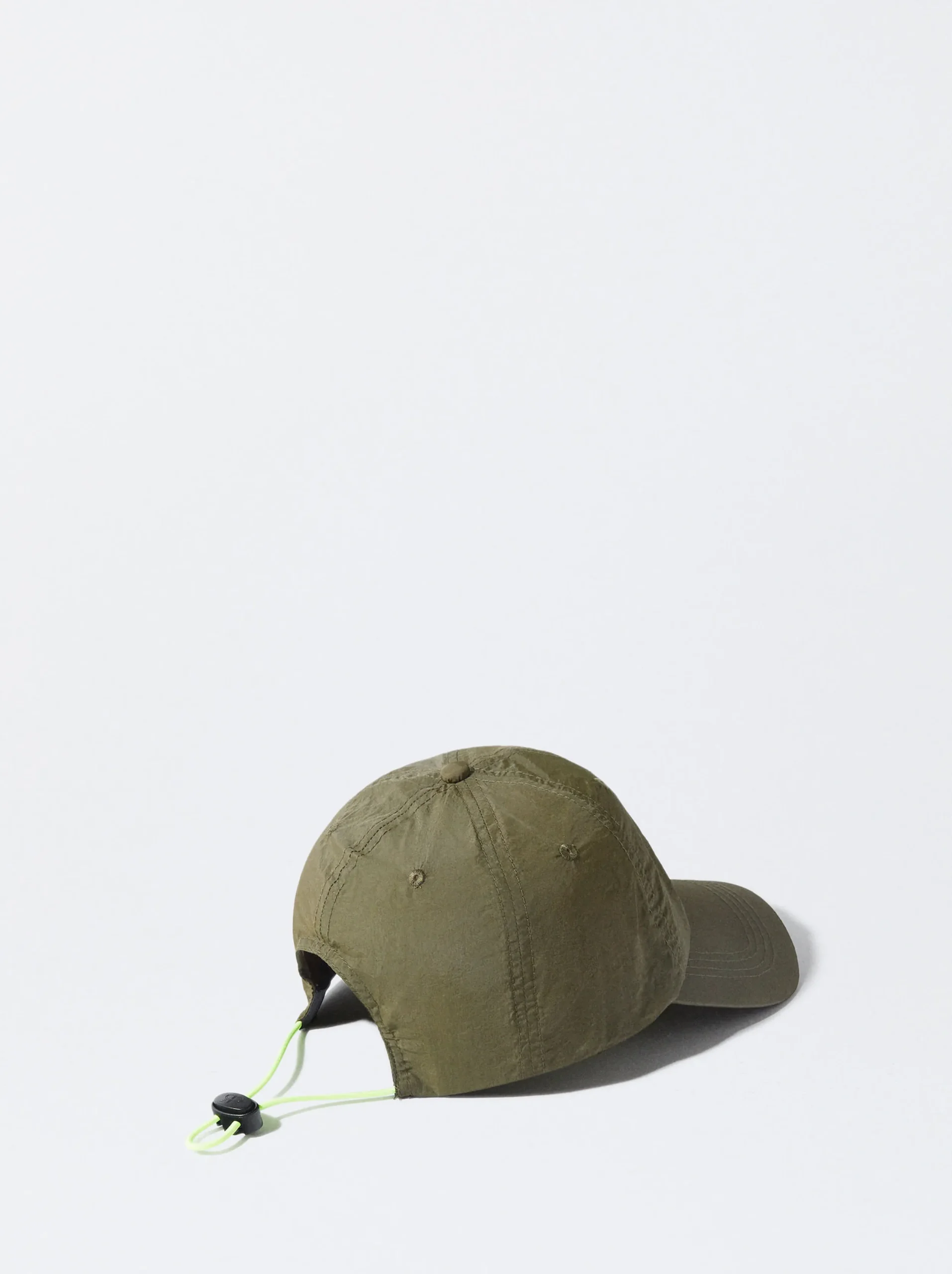 PARFOIS Gorra Nylon Reciclado Con Cordón Caqui Cheap
